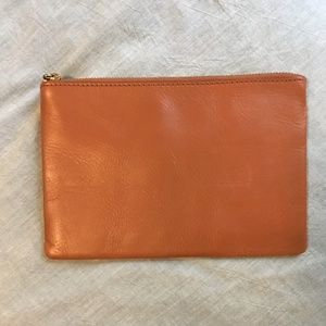 Madewell Leather Clutch